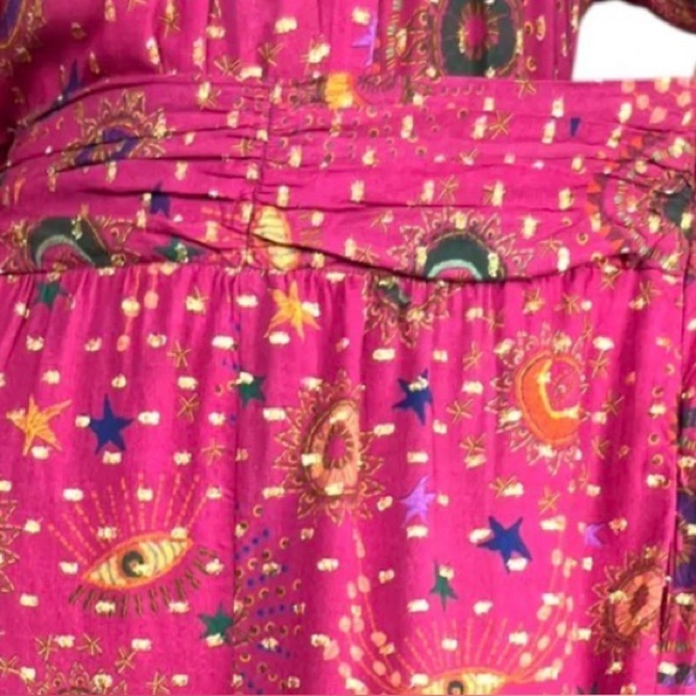 FARM Rio Celestial Pink Cropped Pants - Picture 2 of 5